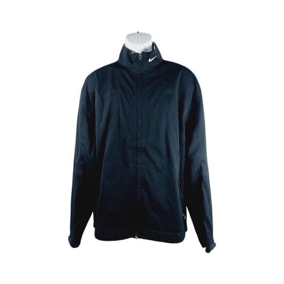 Nike Men's Black Storm-Fit Long Sleeve Windrunner Basic Jacket Size Large - Picture 1 of 12